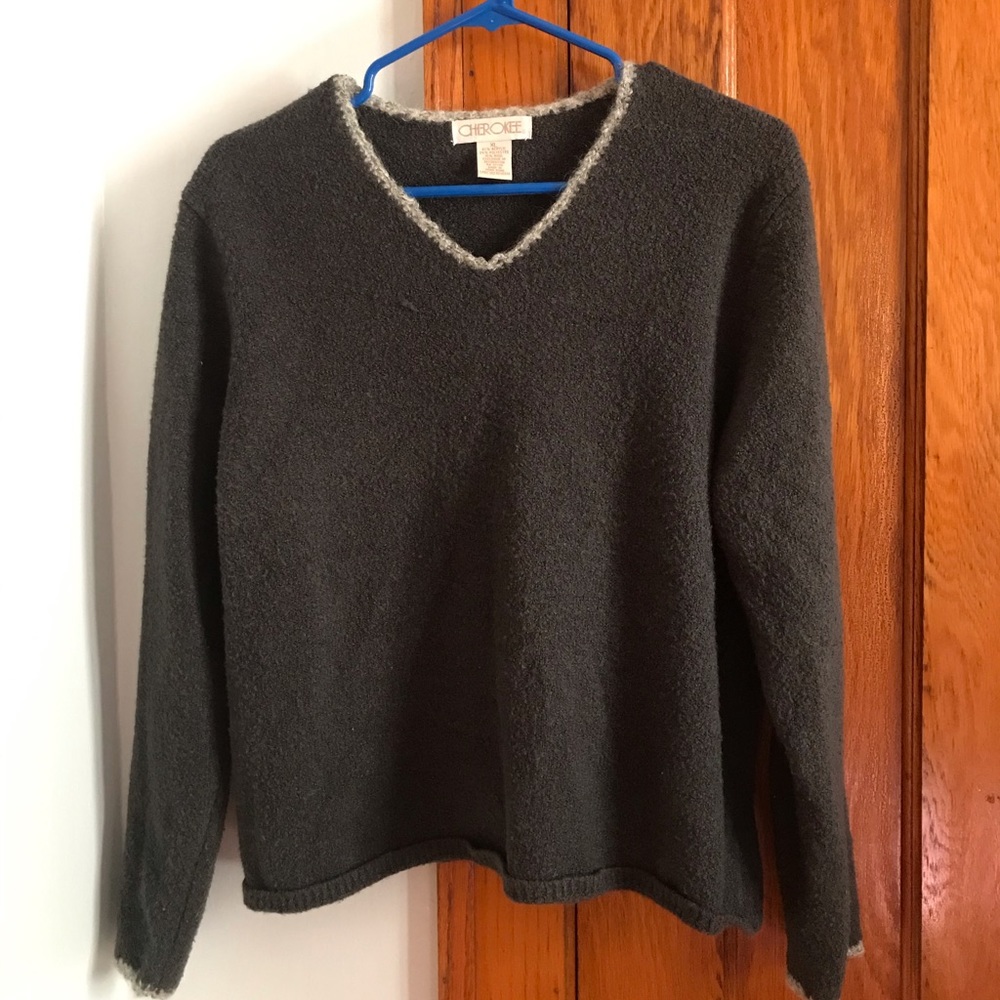Fuzzy sweater!